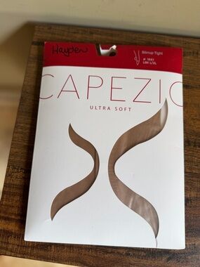 Brand New Capezio Tan Stirrup Tights, Size L/XL